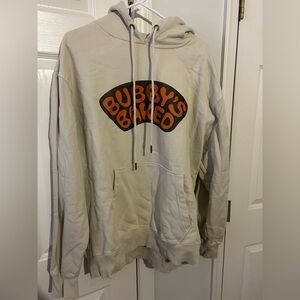 Cream Hoodie for Men-Bubbys baked merch